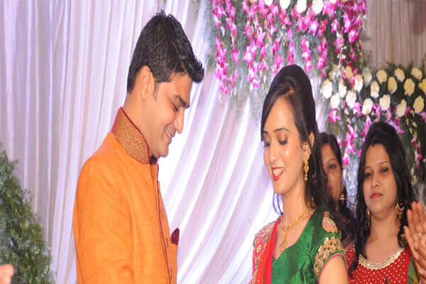 Tradition reigned supreme at the engagement ceremony of Tejal Rakshamwar and Rahul Rahudkar at Tuli Imperial in Nagpur