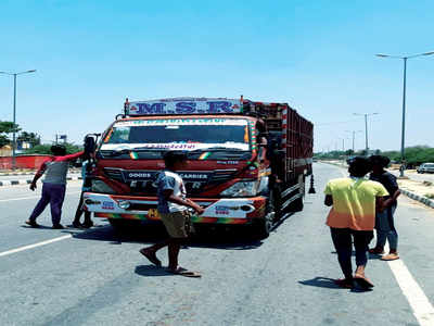 Helping trekkers, truckers