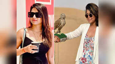 A peek into Diya Chakraborty and Deerghoi Paul's Dubai vacation