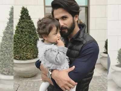 Shahid Kapoor shares adorable picture of daughter Misha with pierced ear