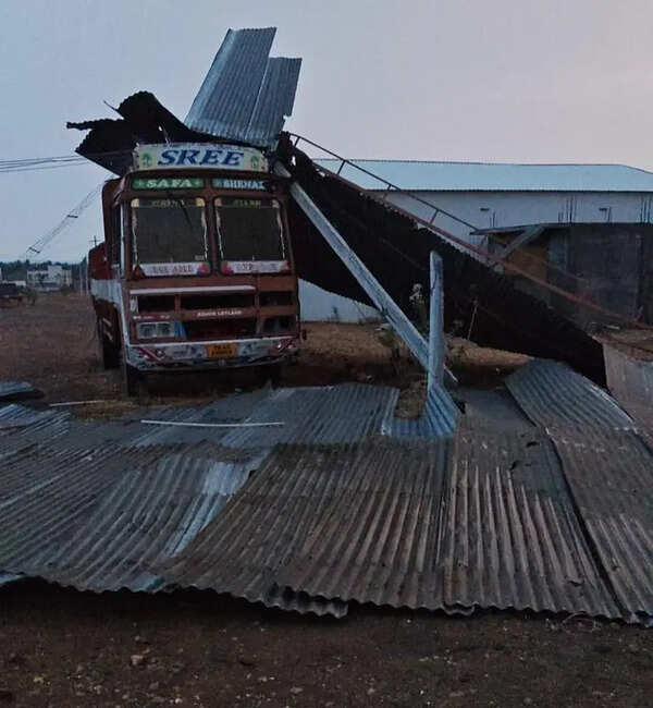 Summer showers destroy properties, crops in Coimbatore, Krishnagiri