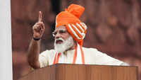 PM Modi opts for orange-yellow coloured headgear for 74th I-Day celebration 