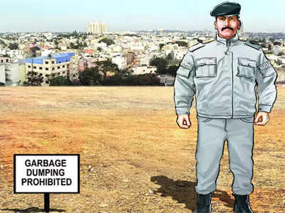 BBMP marshals are now armed to fine litterbugs