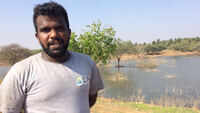 Ashwin Kumar from Bengaluru comes down to Coimbatore every weekend to clean lakes 