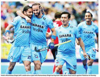 Hockey World League Semi-Final: India records biggest victory against Pakistan with a 7-1 score