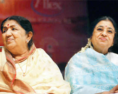 Mangeshkar sisters tune in