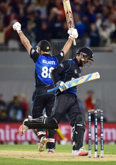 New Zealand script history by making maiden WC final