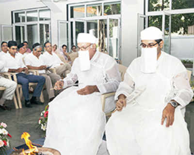 1st Parsi funeral prayer at new hall