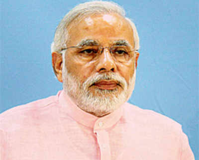 President Pranab does a favour to Modi