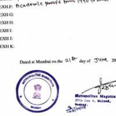 Domicile certificate in marathi