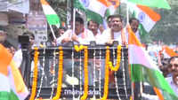 Odisha: Education Minister Dharmendra Pradhan attends ‘Tiranga Bike Rally’ in Rourkela 