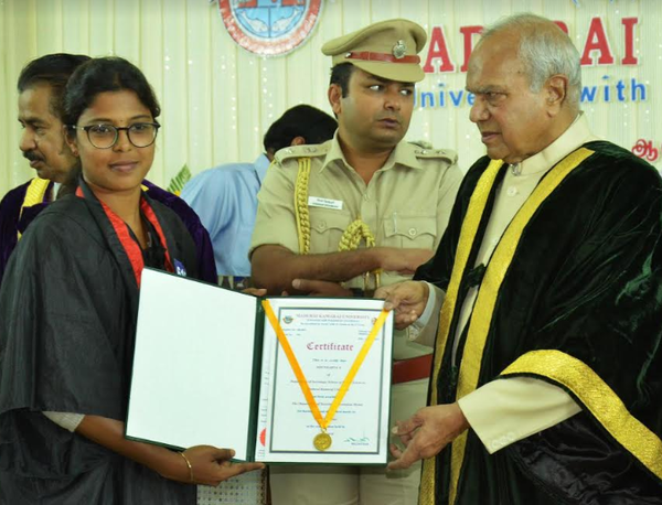634 receive certificates at Madurai Kamaraj University annual convocation