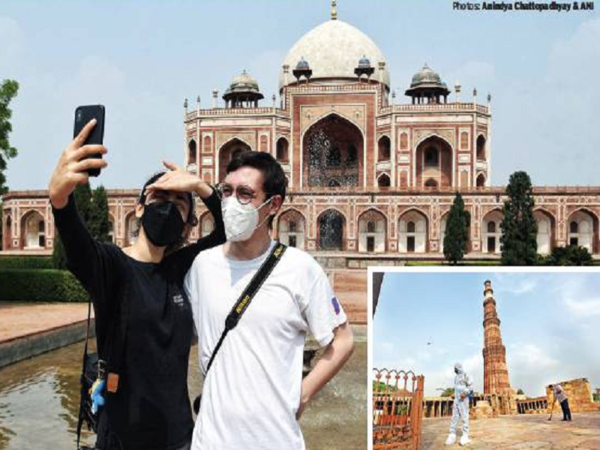 Delhi Unlock: In first week, monuments see abysmally low footfall