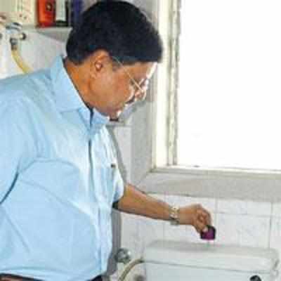 TMC steps in to save water wasted in loo