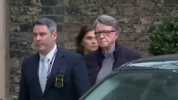 Peter Mendelson released on bail after arrest; suspected of passing UK govt secrets to Epstein