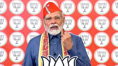 PM Modi talks about Manipur for the first time outside Parliament, accuses &lsquo;GHAMANDIA&rsquo; of betraying state
