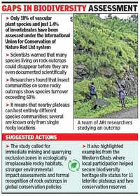 Study warns of mining threat to rocky plateaus of W Ghats