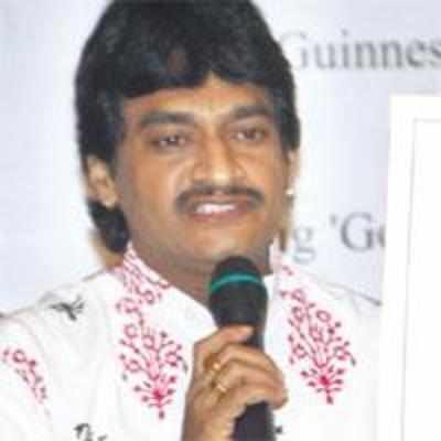 Telugu singer finds a place in Guinness Book