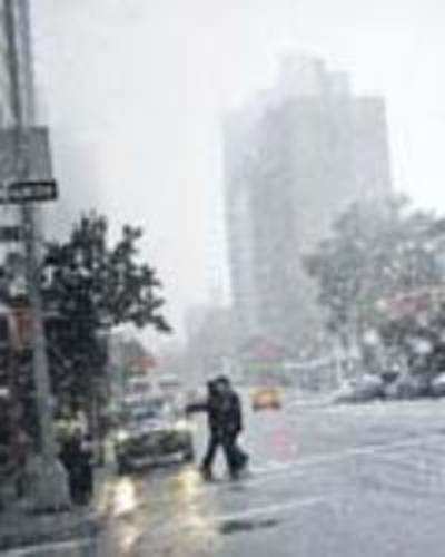 Rare October snowstorm hits US, 2 million in dark