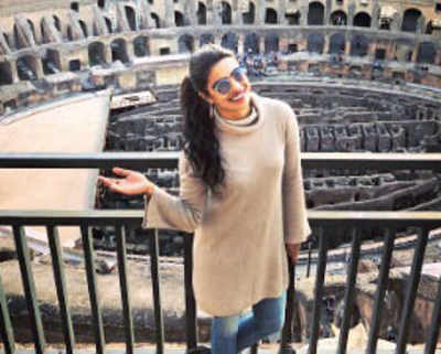 Priyanka Chopra plays tourist in Rome