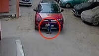 Dragged by car for 20 metres, child battles for life in Delhi 