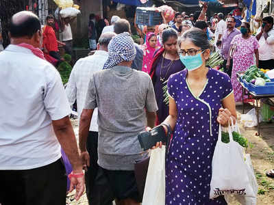 Panic-buying grips city; shops, markets packed