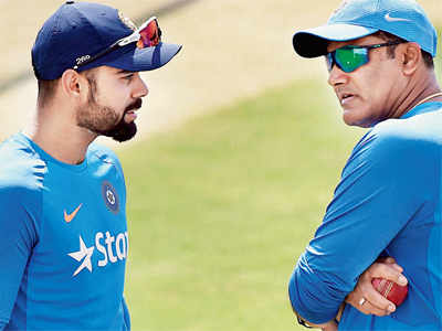 Virat Kohli speaks to media, but stays quiet on Anil Kumble's resignation as Team India coach