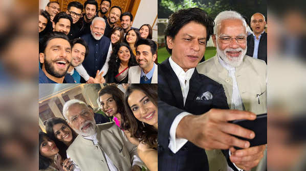 Shah Rukh Khan to Aamir Khan – Bollywood's iconic selfie moments with PM Narendra Modi