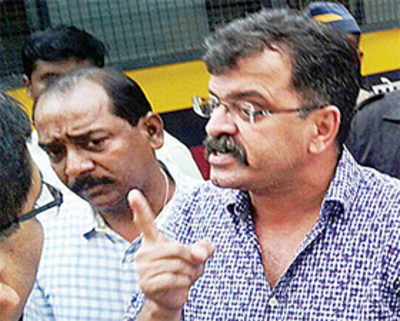 NCP leader Awhad not allowed to meet family