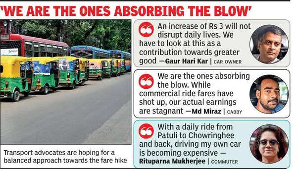 Buses, autos demand fare hike as diesel price crosses 95 mark