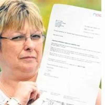 Woman's shock at A£90 million electricity bill