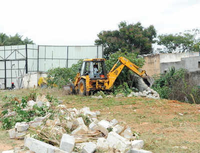 Wall of CM Ibrahim’s college compound demolished