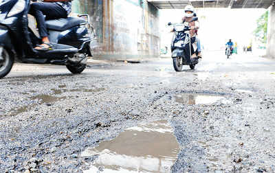 With rain, potholes return to haunt city