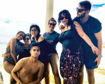 Ajay Devgn whisks off Kajol and family for a holiday in Maldives