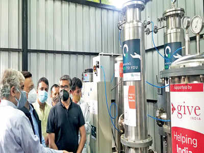 Health centre gets Bengaluru’s first O2 plant