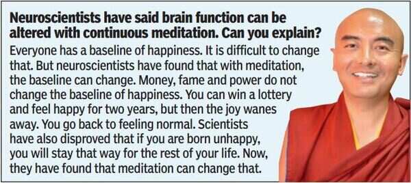 Science has proved that meditation can improve quality of life: Buddhist master