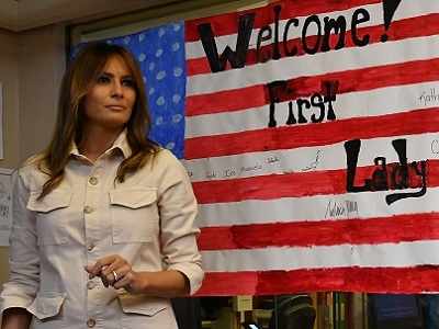 Does she care or not? Melania Trump's jacket mixes message during visit to detained immigrant children