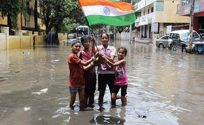 A floody Independence Day