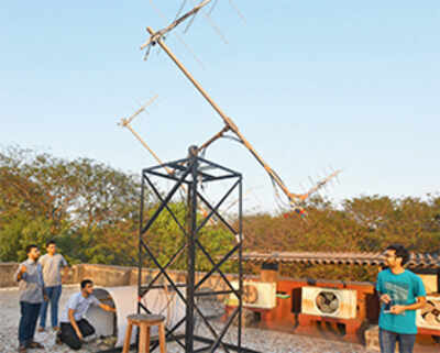 IIT-B’s satellite gets a signal from space