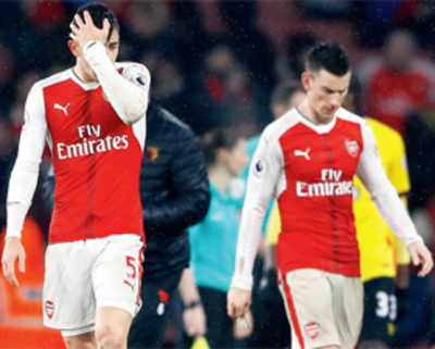 WAT A SHOCK! Wenger stumped by Watford defeat