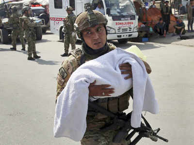 Newborns among 16 dead in Kabul attack; 24 killed in funeral bombing