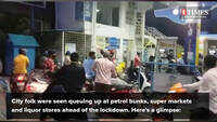 Bengaluru folk make a beeline at stores ahead of the lockdown 