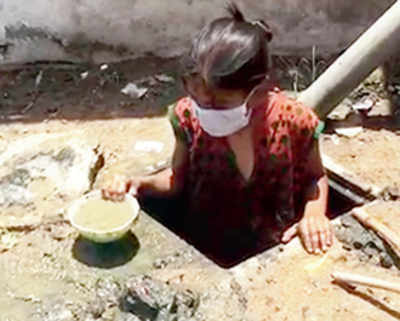 Hyderabad orphanage makes eight girls clean septic tank
