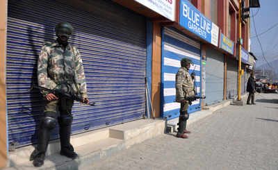 Businesses come to a halt in Srinagar, Kashmir valley