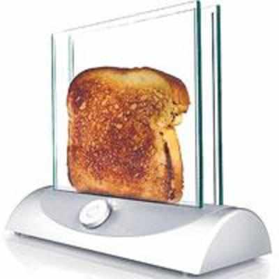 Transparent toaster lets you '˜watch' your toast