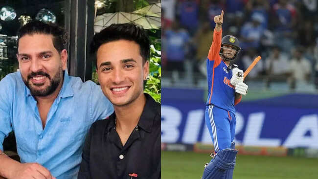 'Tu na sudhri, bas chakke maari jaayi': Yuvraj Singh's advice shapes Abhishek Sharma &ndash; Watch viral net session