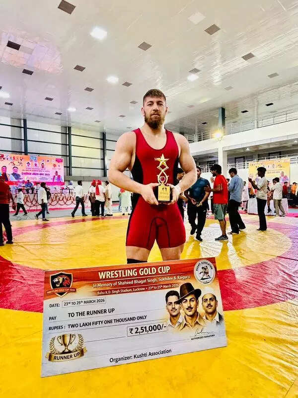 Iranian wrestler finds solace in Indian akharas