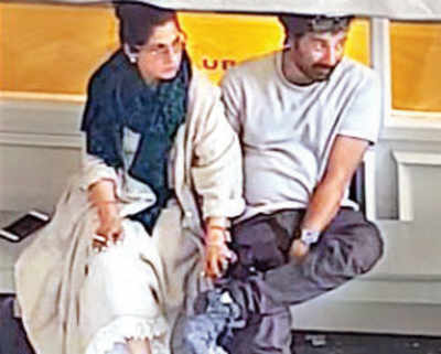 Sunny Deol and Dimple Kapadia papped in London