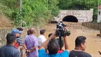 Assam Disaster Management Minister inspects blocked Maibang Tunnel in Dima Hasao 