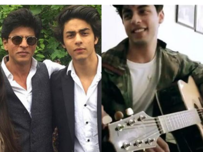Watch: Shah Rukh Khan's son Aryan Khan plays the guitar, sings Charlie Puth's 'Attention'
